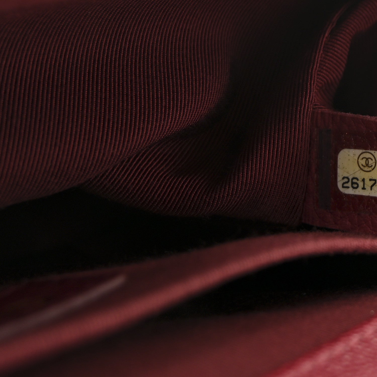 Chanel Caviar Quilted Medium Boy Flap Burgundy 7 of 11