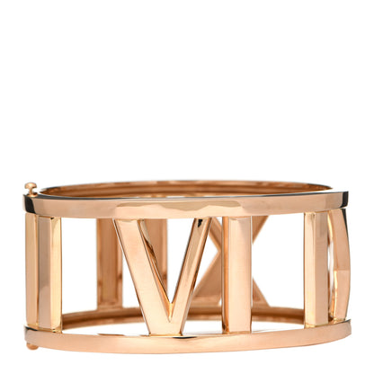 Tiffany 18K Rose Gold Wide Atlas Bangle 1 of 5