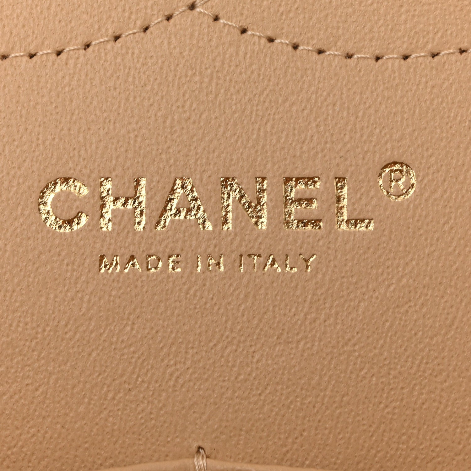 Chanel Caviar Quilted Jumbo Double Flap Light Beige 6 of 10