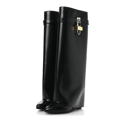 Givenchy Calfskin Shark Lock Pant Boots 39 Black 4 of 10