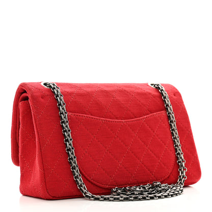 Chanel Jersey Quilted 2.55 Reissue East West Flap Red 3 of 14