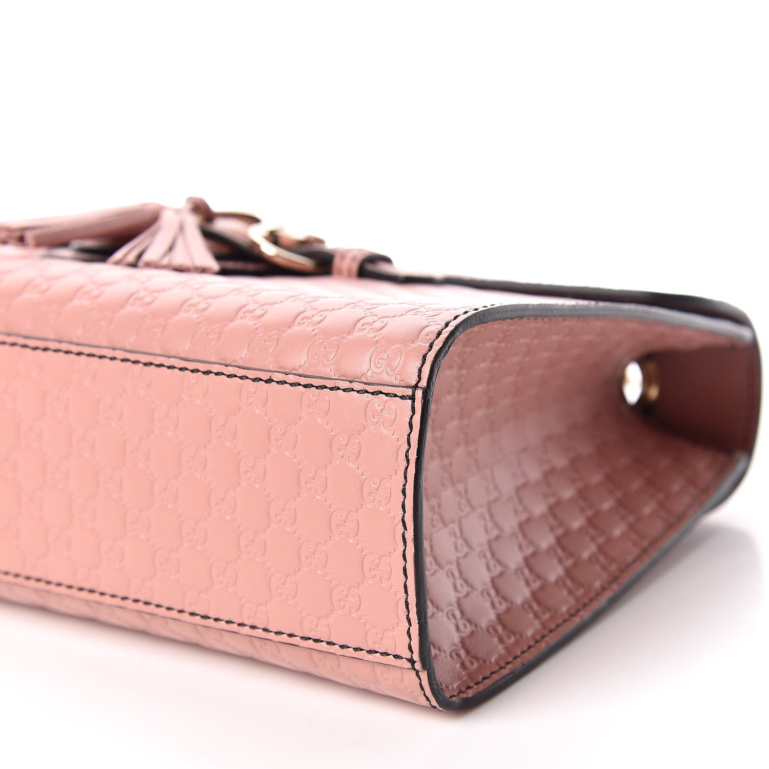 Gucci Microguccissima Medium Emily Chain Shoulder Bag Soft Pink 6 of 10