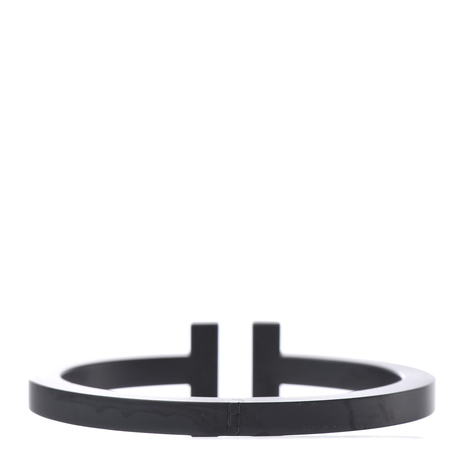 Tiffany Black-Coated Stainless Steel T Square Bracelet 3 of 4
