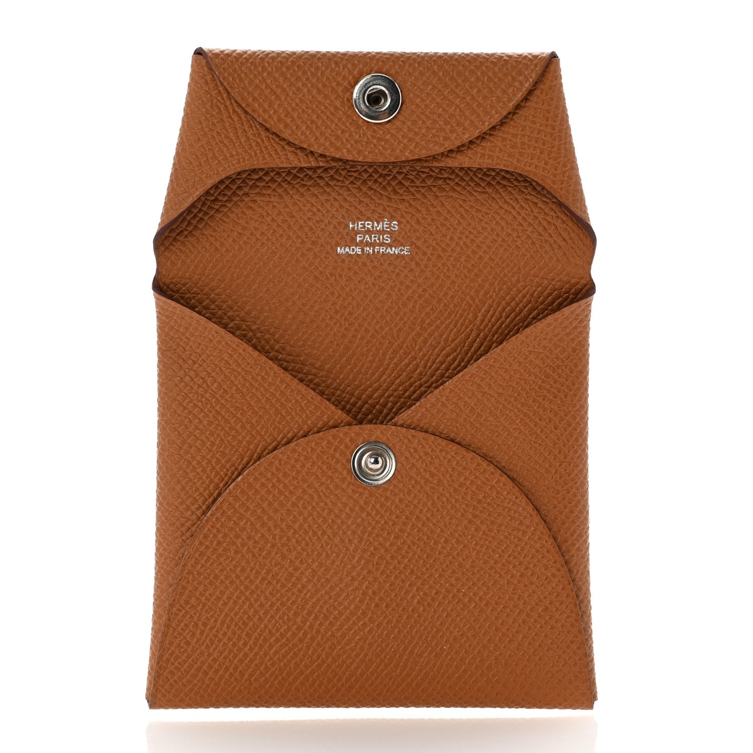Hermes Epsom Bastia Coin Purse Gold 5 of 7