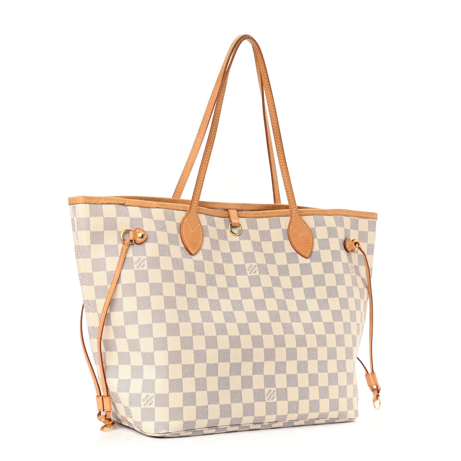 Louis Vuitton Damier Azur Neverfull MM 3 of 15
