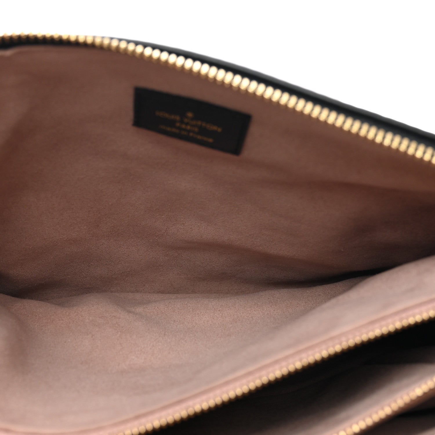 Louis Vuitton Lambskin Embossed Monogram Coussin PM Black 7 of 10