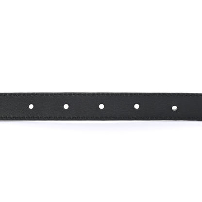 Gucci Calfskin Double G 20mm Belt 80 32 Black 3 of 6