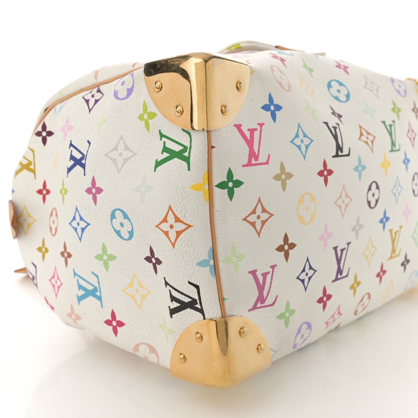 Monogram Multicolor Speedy 30 White