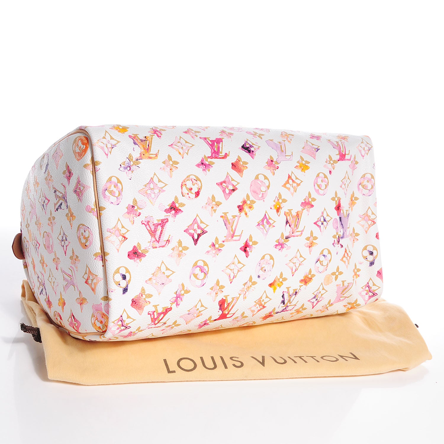 Louis Vuitton Watercolor Aquarelle Speedy 35 White 4 of 7