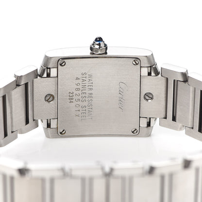 Cartier Stainless Steel 20mm Tank Francaise Quartz Watch 4 of 6