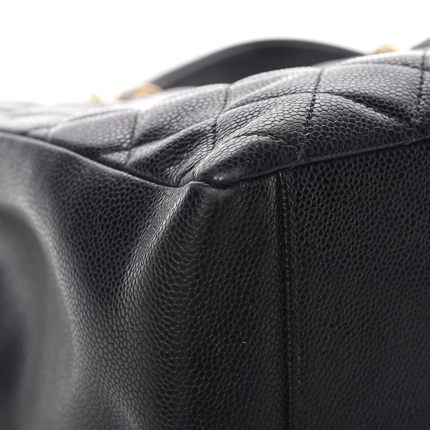 Chanel Caviar Quilted Grand Shopping Tote GST Black 10 of 16