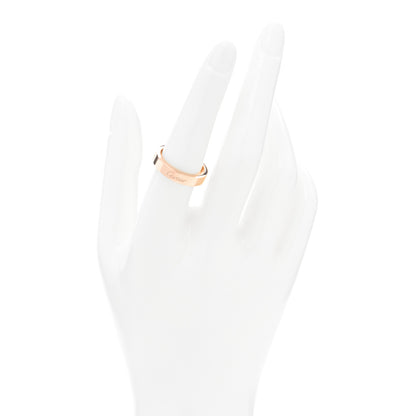 Cartier 18K Pink Gold 4mm C De Cartier Wedding Band Ring 56 7.75 2 of 5