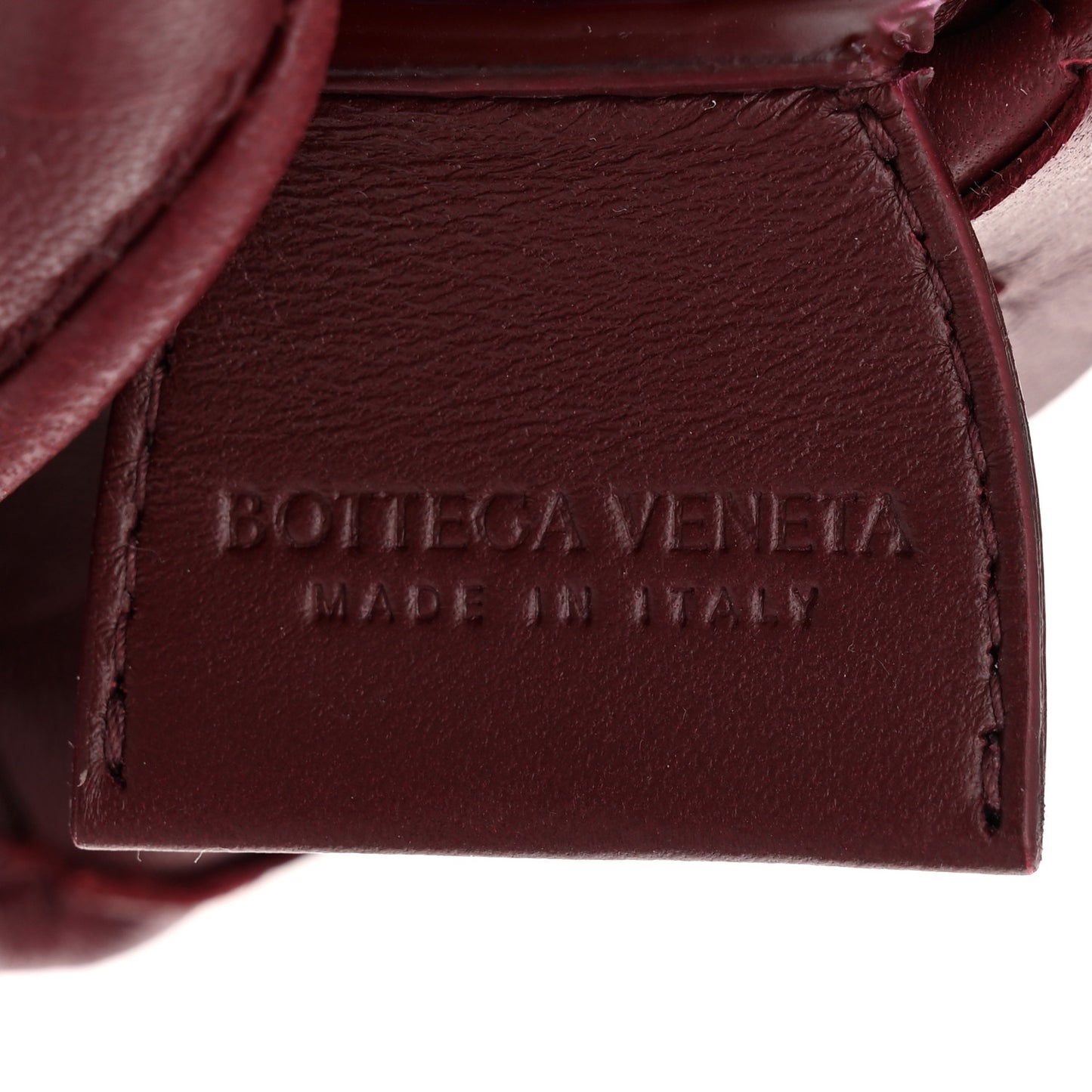 Nappa Intrecciato Mini Sardine Bag Barolo