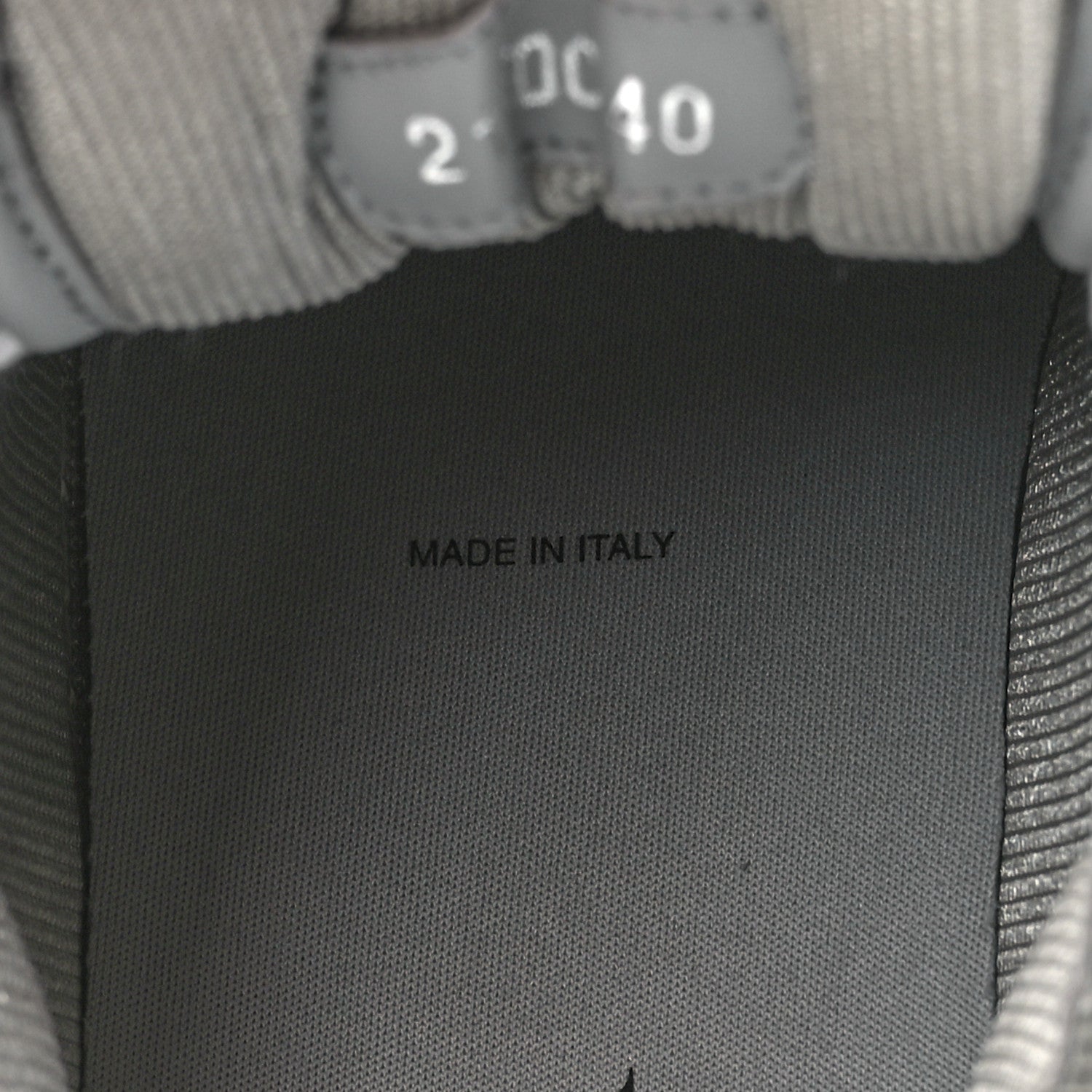 Christian Dior Smooth Calfskin Oblique Galaxy Perforated Mens B27 Low Top Sneakers 40 Beige Grey 8 of 9