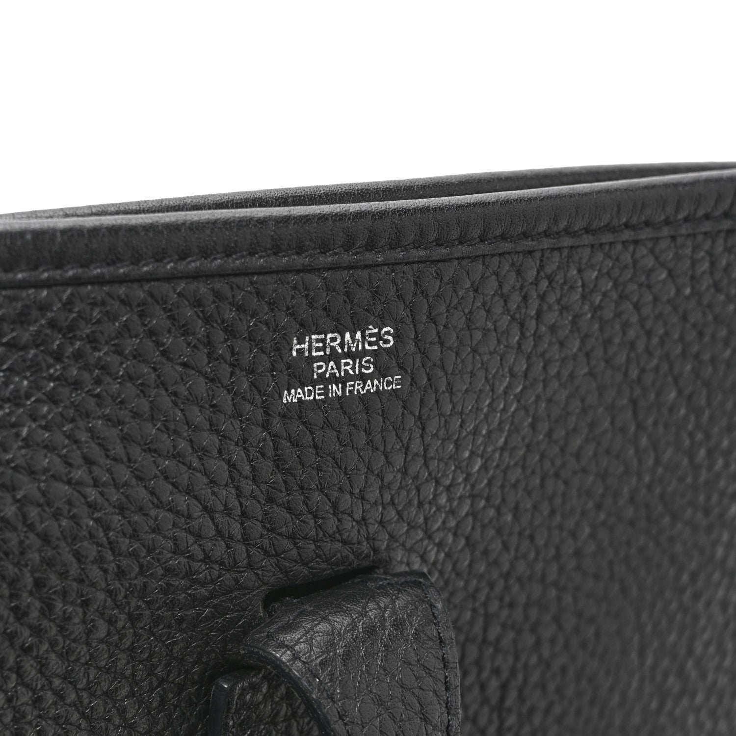 Hermes Taurillon Clemence Evelyne III PM Black 6 of 11