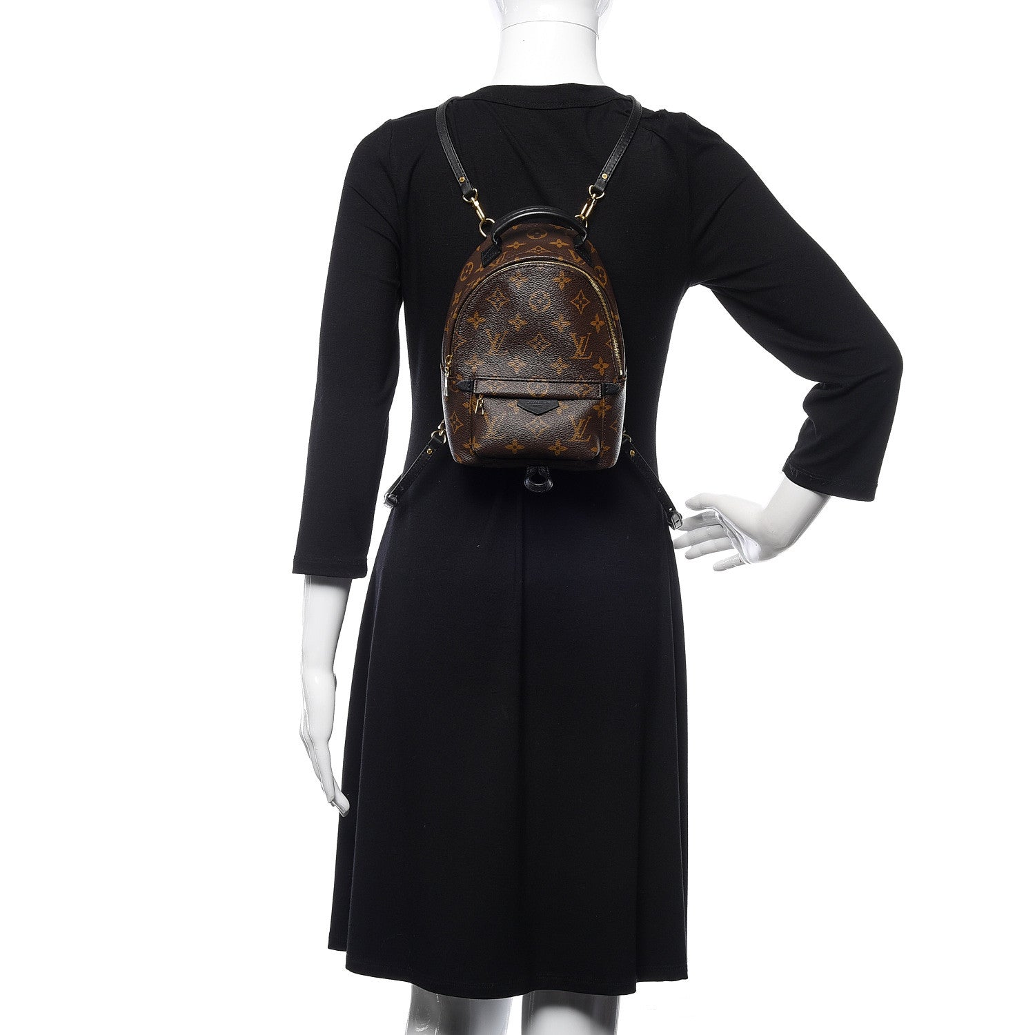 Louis Vuitton Monogram Palm Springs Backpack Mini 2 of 9