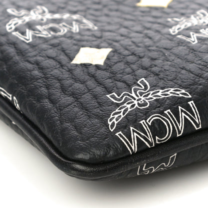 MCM Skyoptic Visetos Crossbody Pouch Spectrum Diamond Black 5 of 10