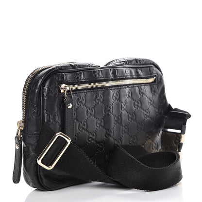Gucci Guccissima Belt Bag Black 3 of 11