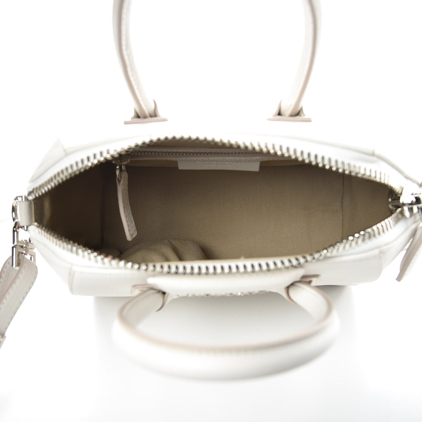 Sugar Goatskin Mini Antigona White