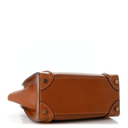 Celine Natural Calfskin Micro Luggage Tan 4 of 12