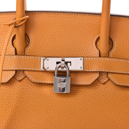 Hermes Togo Birkin 30 Moutarde 33 of 37