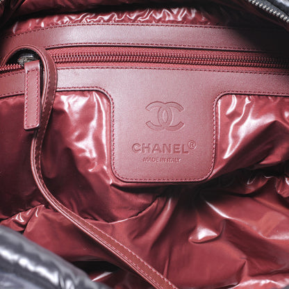 Chanel Nylon Coco Cocoon Large Tote Black 6 of 7