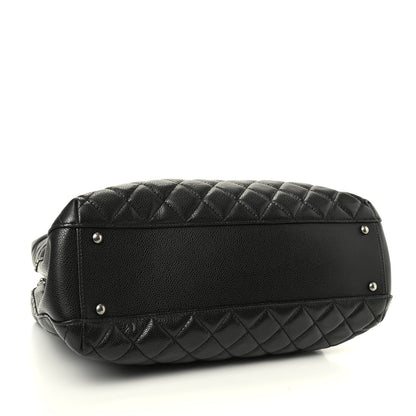 Chanel Caviar Quilted City Shopping Tote Black 4 of 8