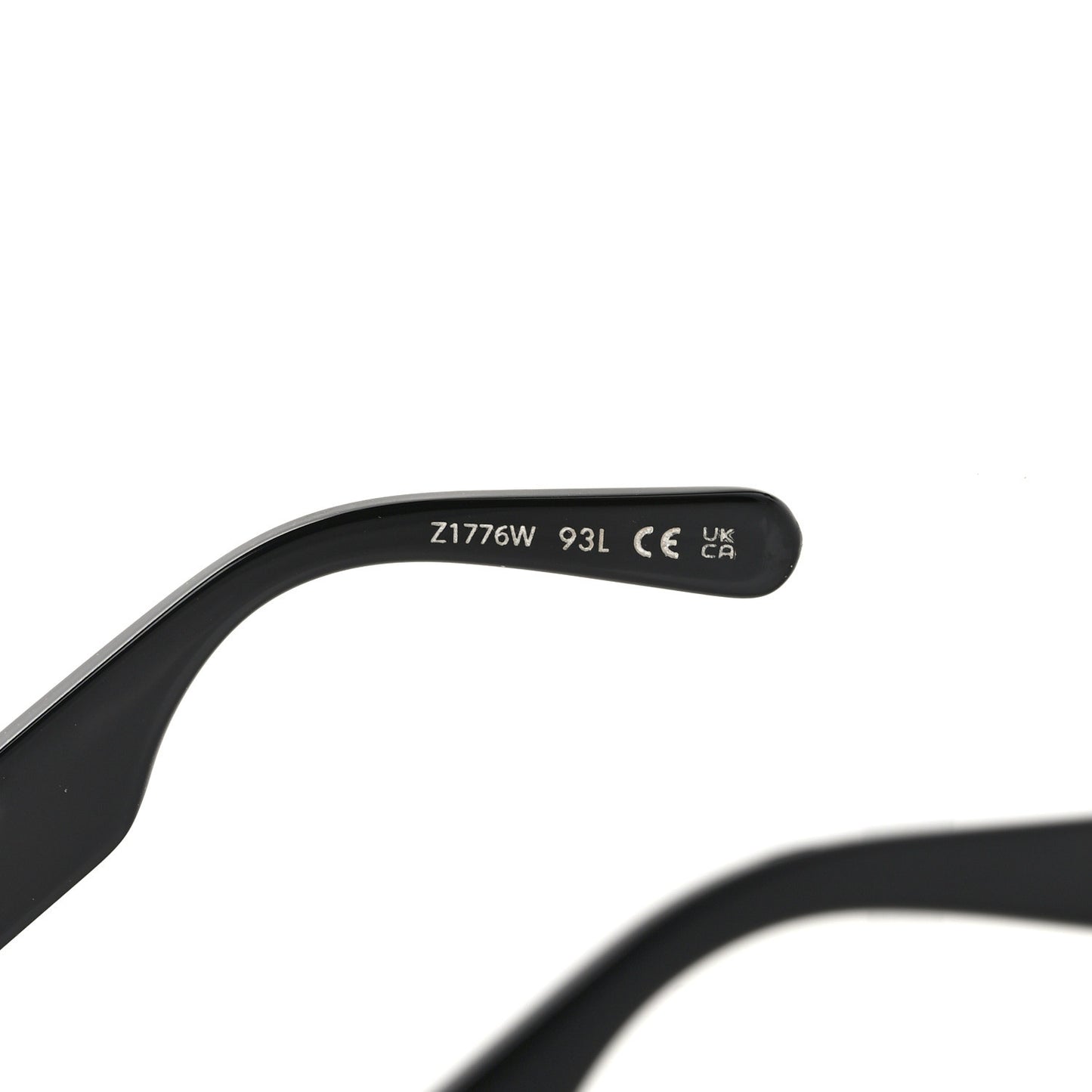 Acetate LV Fame Cat Eye Sunglasses z1776w Black