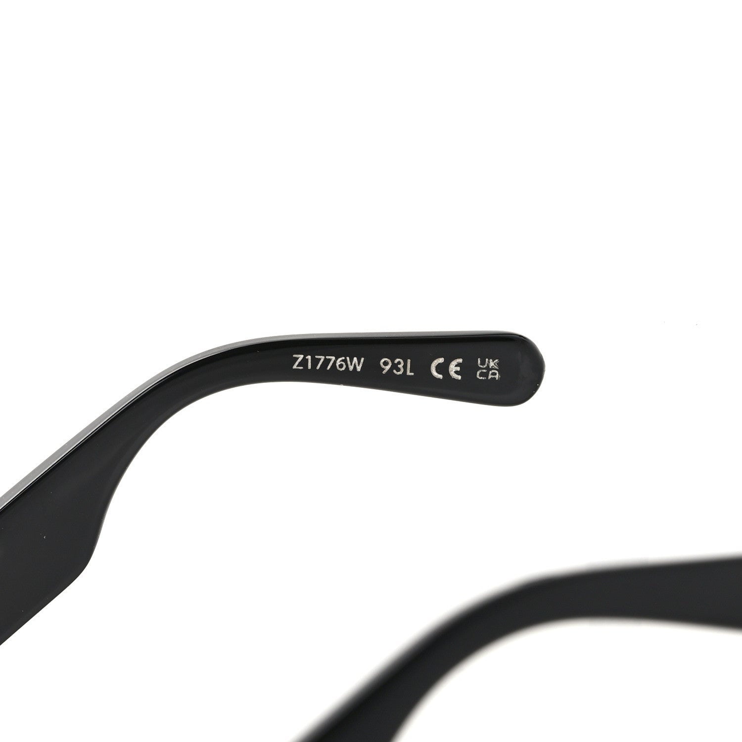 Louis Vuitton Acetate LV Fame Cat Eye Sunglasses z1776w Black 7 of 8