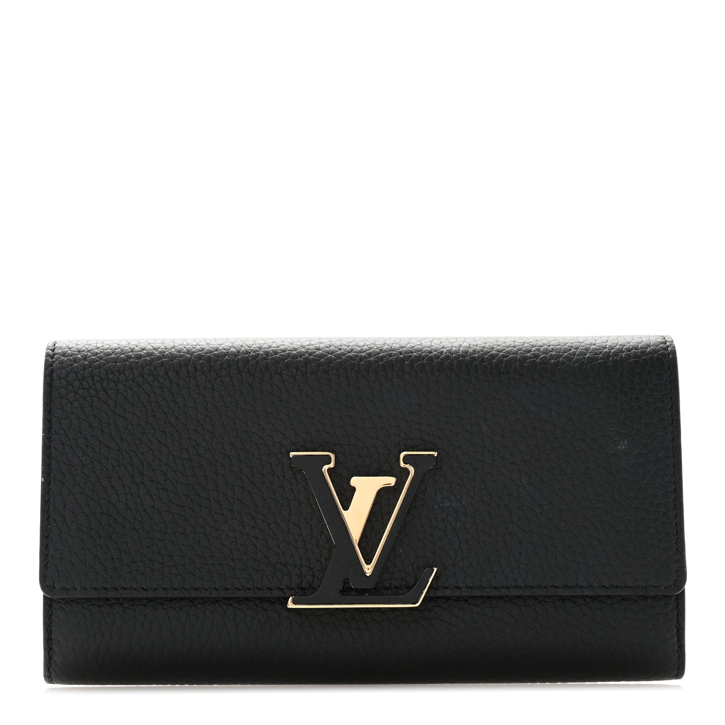 Taurillon Capucines Wallet Black