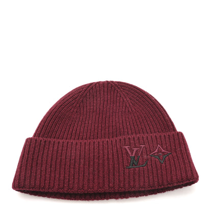 Louis Vuitton Cashmere LV Dual Beanie S Bordeaux 1 of 5