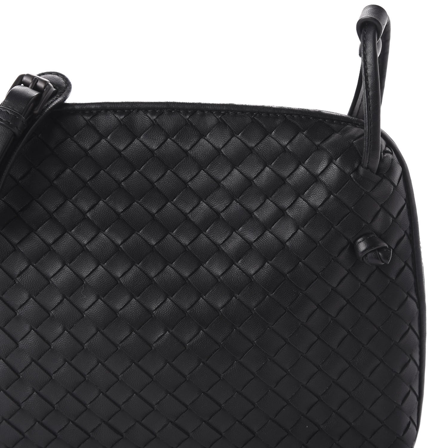 Bottega Veneta Nappa Intrecciato Nodini Bag Black 9 of 9