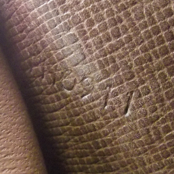 Monogram Pocket Agenda Cover