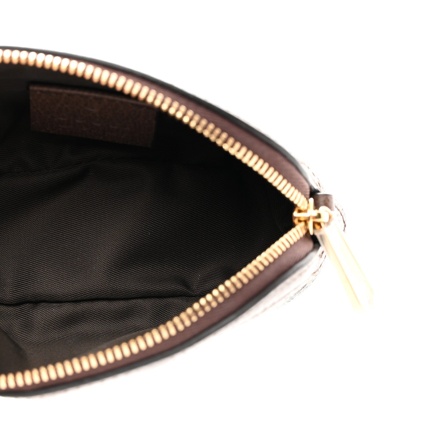 Gucci GG Supreme Monogram Web Ophidia Dome Key Pouch Beige New Acero 5 of 8