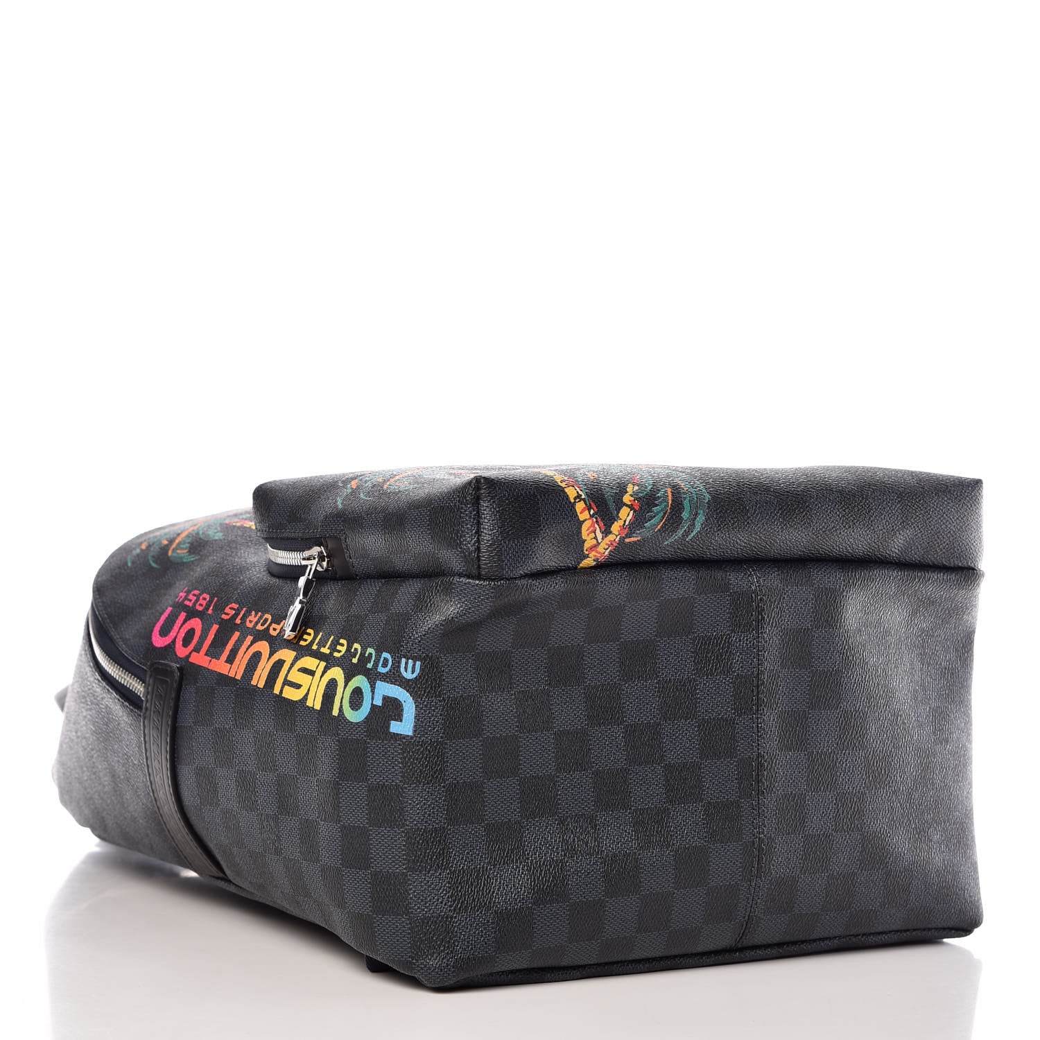 Louis Vuitton Damier Cobalt Jungle Apollo Backpack 4 of 10