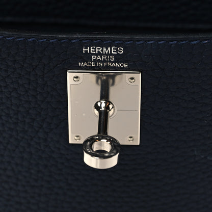 Hermes Togo Kelly Ado Backpack Bleu Nuit 5 of 7