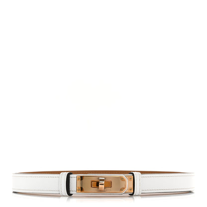 Hermes Epsom Kelly Belt White 1 of 4