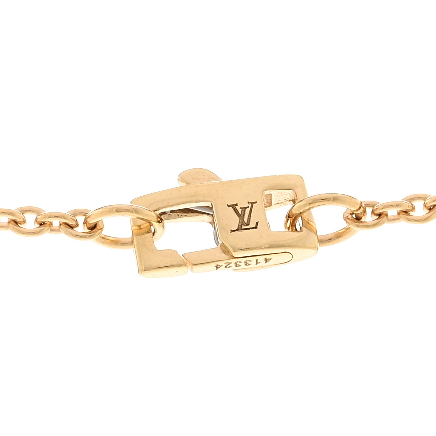 Louis Vuitton 18K Yellow Gold Carnelian Blossom Sun Pendant Necklace 5 of 5