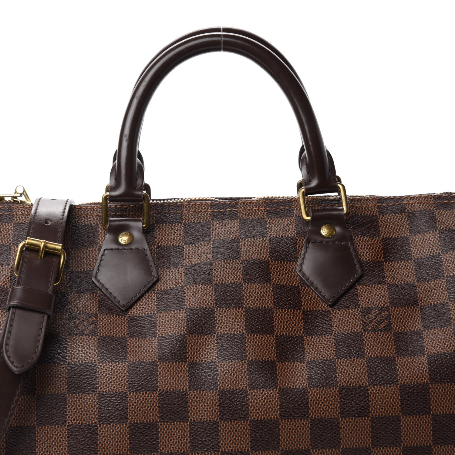 Louis Vuitton Damier Ebene Speedy Bandouliere 30 10 of 10