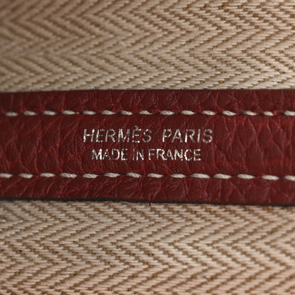 Hermes Negonda Garden Party Tote 36 MM Rouge H 6 of 8