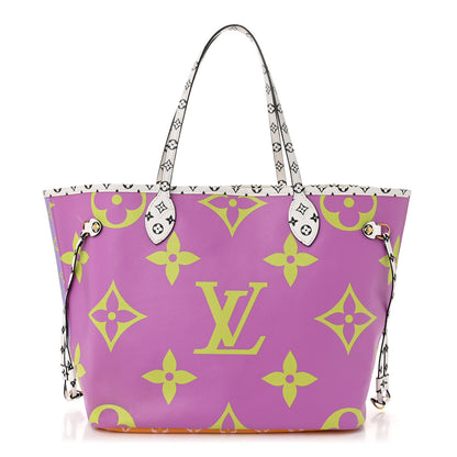 Louis Vuitton Monogram Giant Neverfull MM Pink Lilac 1 of 11