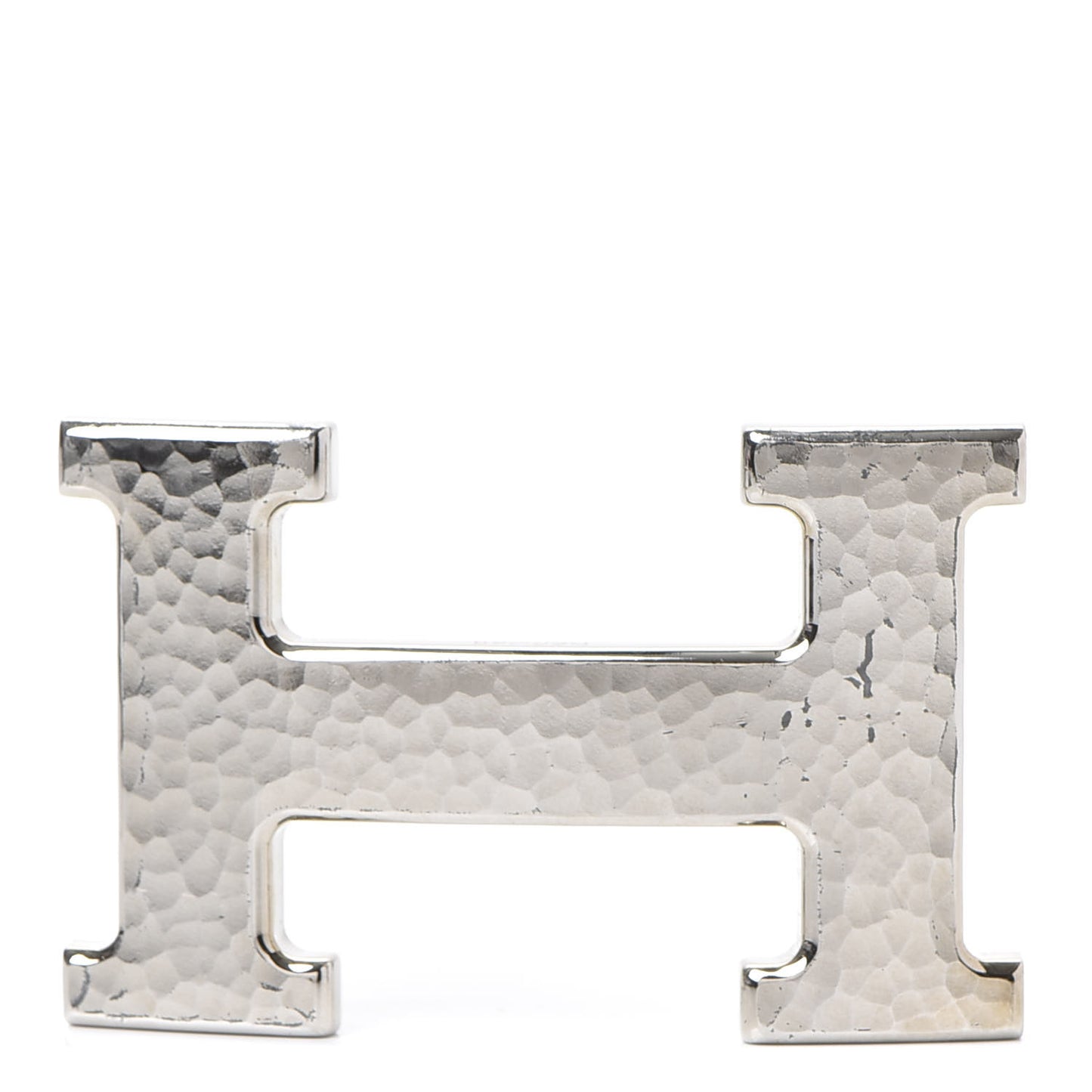 Palladium Martelee 32mm H Belt Buckle Silver