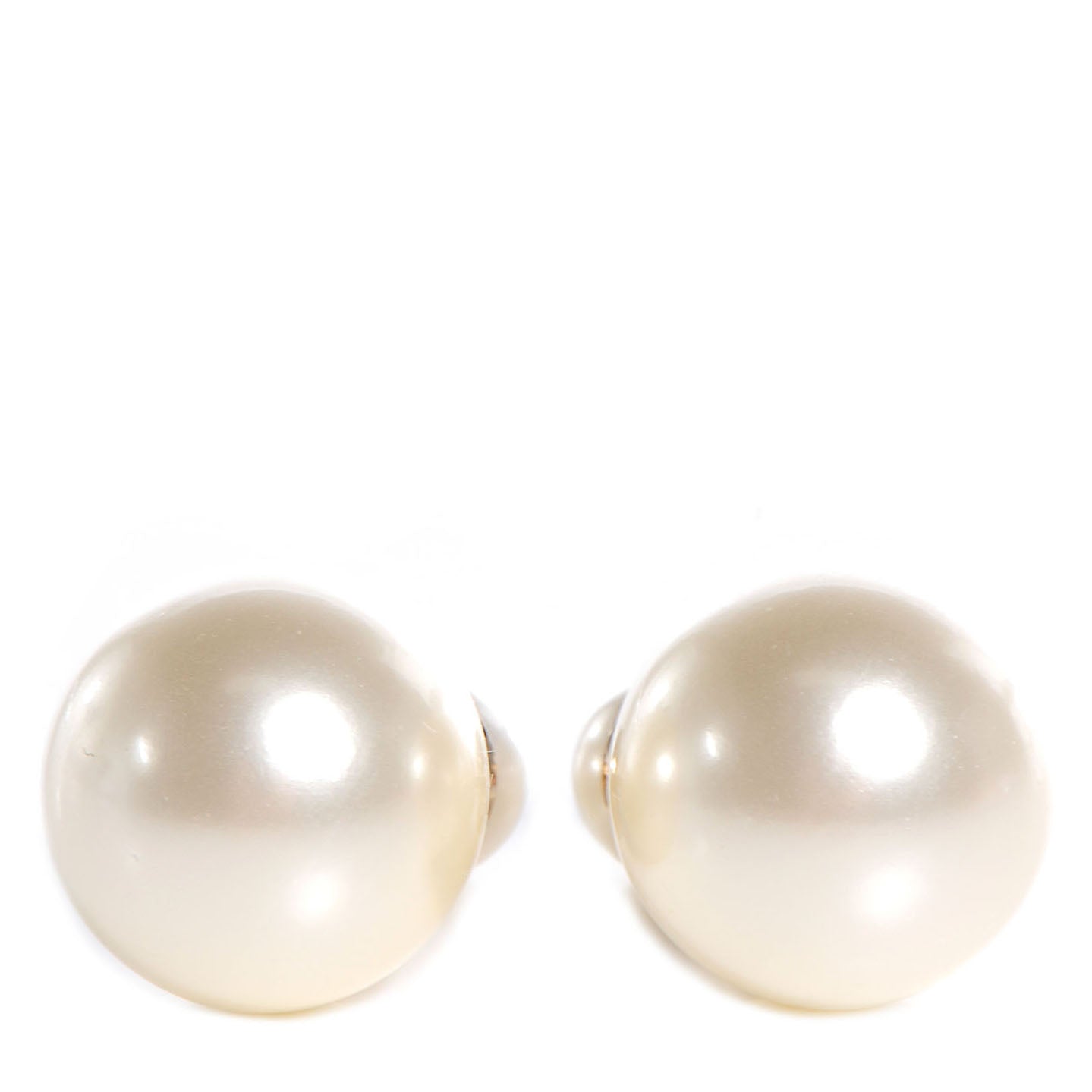 Christian Dior CHRISTIAN DIOR Mise En Dior Tribal Earrings Cream 1 of 6