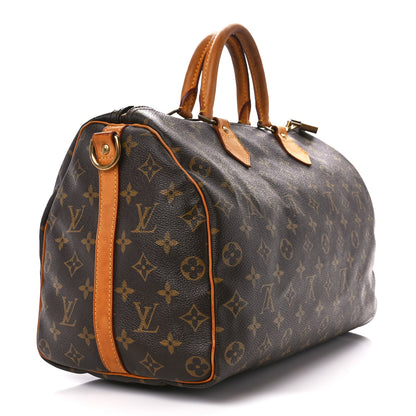Louis Vuitton Monogram Speedy Bandouliere 35 3 of 14