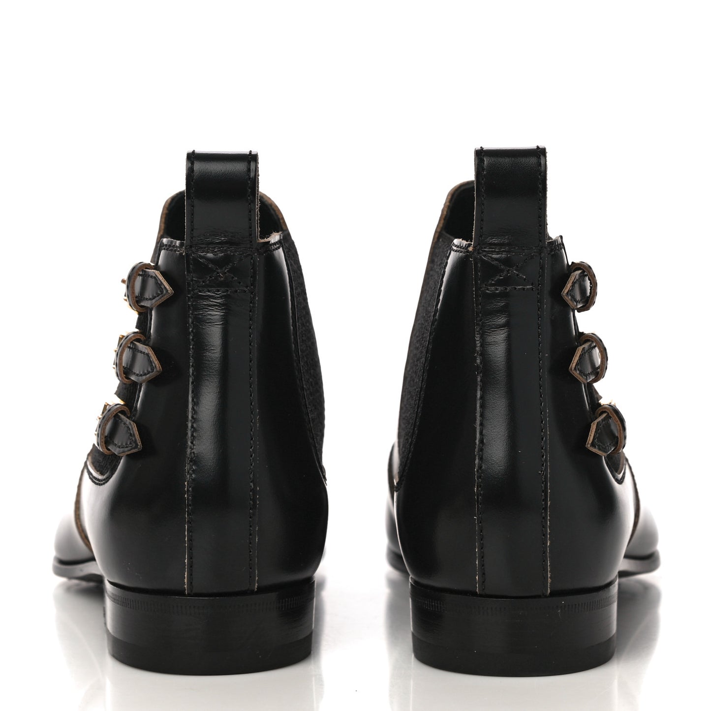 Cordovan Lux Ankle Boots 38 Black