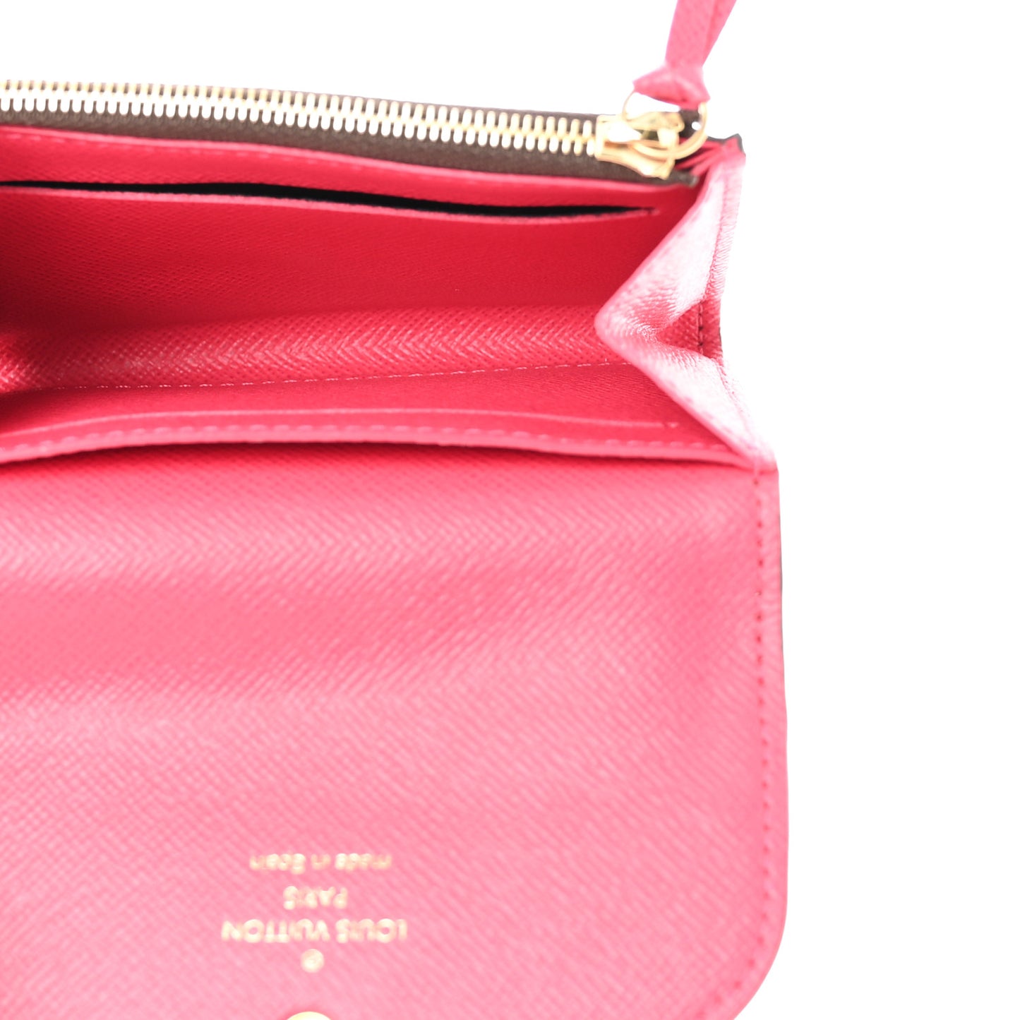 Monogram Rosalie Coin Purse Fuchsia