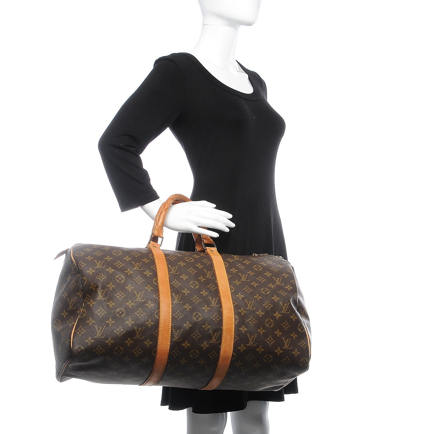 Louis Vuitton Monogram Keepall 50 2 of 14