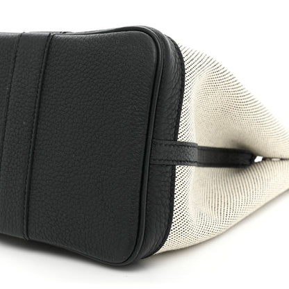 Hermes Toile Negonda Garden Party 30 TPM Black Ecru 7 of 12
