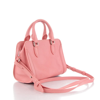 Alexander McQueen Pebbled Calfskin Mini Padlock Rose 3 of 6