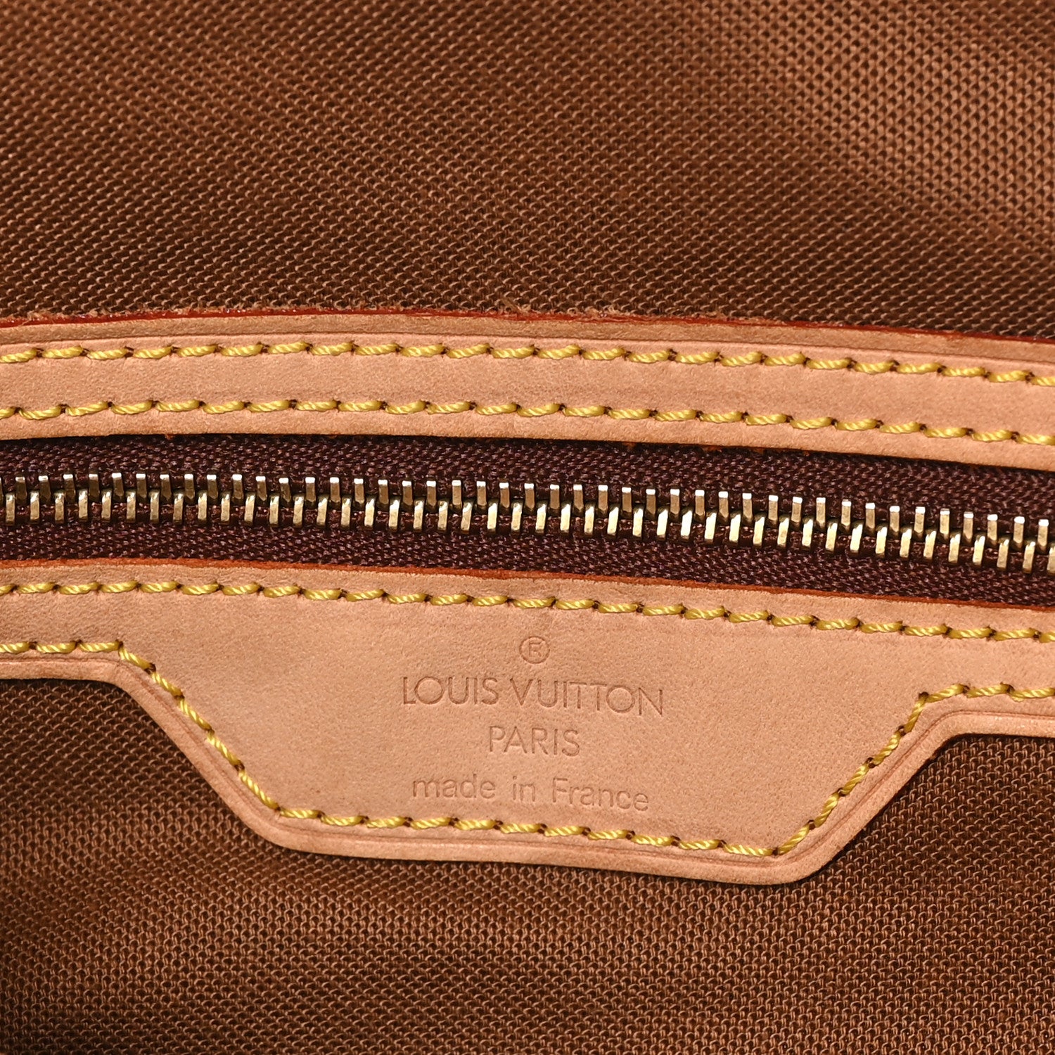 Louis Vuitton Monogram Cabas Mezzo 6 of 9